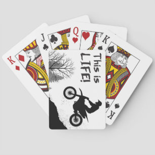 Jeu De Cartes Moto cool Dirt Vélo équitation