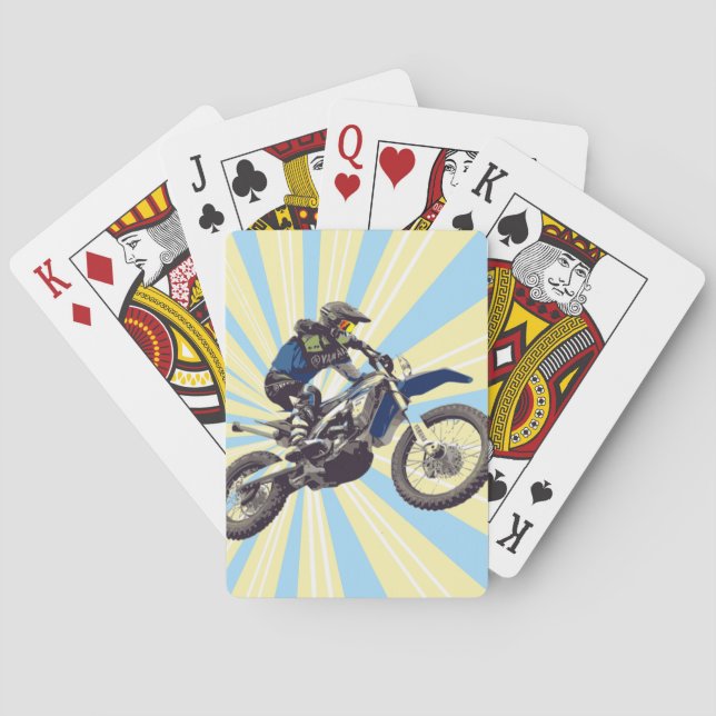 Jeu De Cartes Motocross (dos)