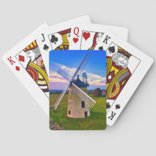 Jeu De Cartes Moulin bleu ciel