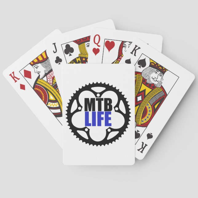 Jeu De Cartes Mountain Bike Life (dos)