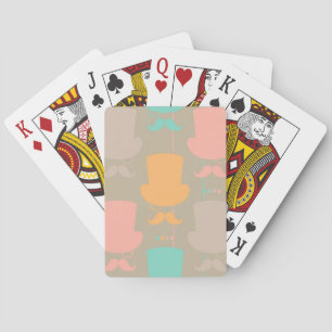 Jeu De Cartes Moustache motif 2