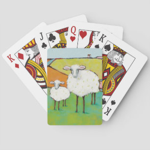 Jeu De Cartes Moutons dans le pré