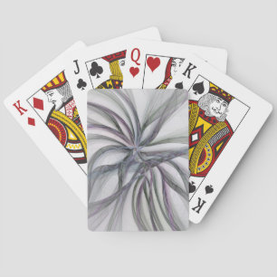 Jeu De Cartes Mouvements de filigrane Abstrait Moderne Fractale 