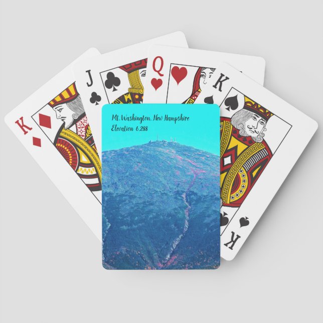 Jeu De Cartes Mt Washington Jouer aux cartes (dos)