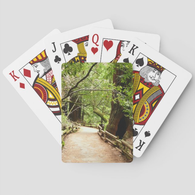 Jeu De Cartes Muir Woods Path II Nature Photography (dos)