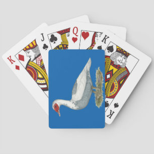 Jeu De Cartes Muscovy Blue pied Duck
