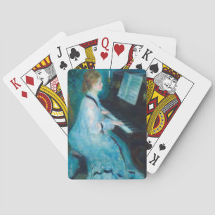 Jeu De Cartes Musicien de piano Renoir Woman