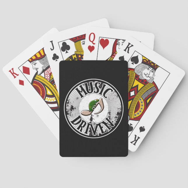 Jeu De Cartes Musique (dos)