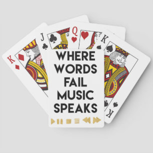 Jeu De Cartes Musique Art Music Speaks
