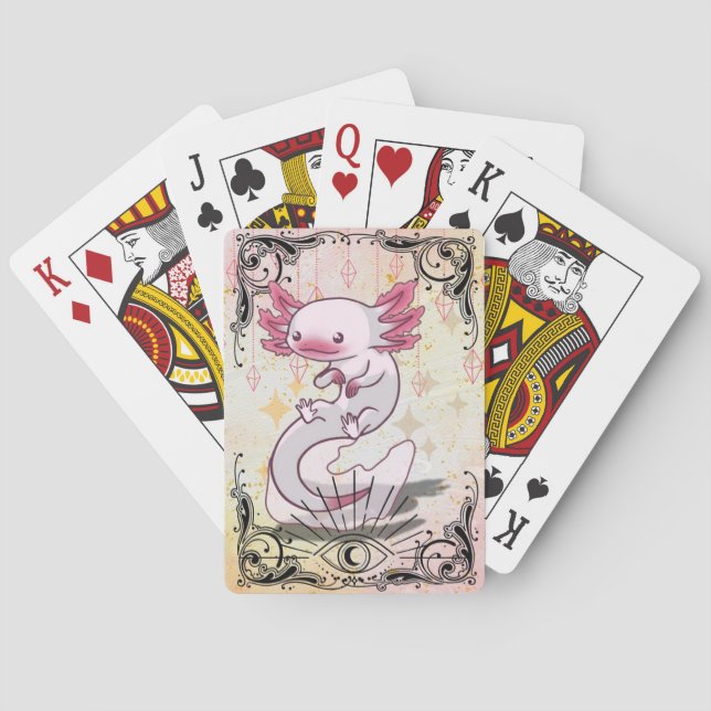Jeu De Cartes Mystic Axolotl (dos)