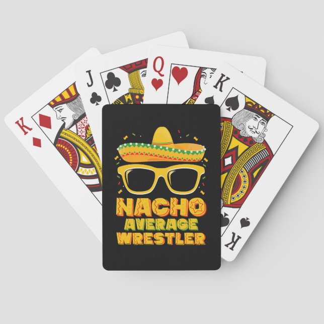 Jeu De Cartes Nacho Moyenne Lutte Contre le Cinco de Mayo (dos)