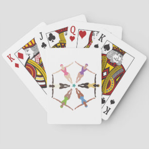 Jeu De Cartes Nageurs synchronisés