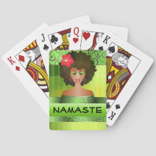 Jeu De Cartes Namaste jouant aux cartes