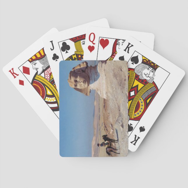 Jeu De Cartes Napoléon Bonaparte avant le Sphinx (par Gérôme) (dos)