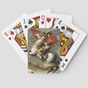 Jeu De Cartes Napoléon traversant le Grand-Saint-Bernard