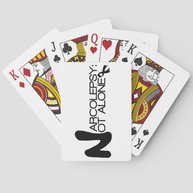 Jeu De Cartes NARCOLEPSIE : PAS cartes de jeu classiques (dos)