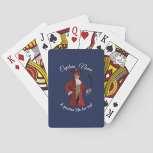 Jeu De Cartes Nautical Blue Boy Pirate