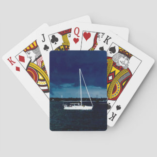 Jeu De Cartes Naviguer sur le bleu