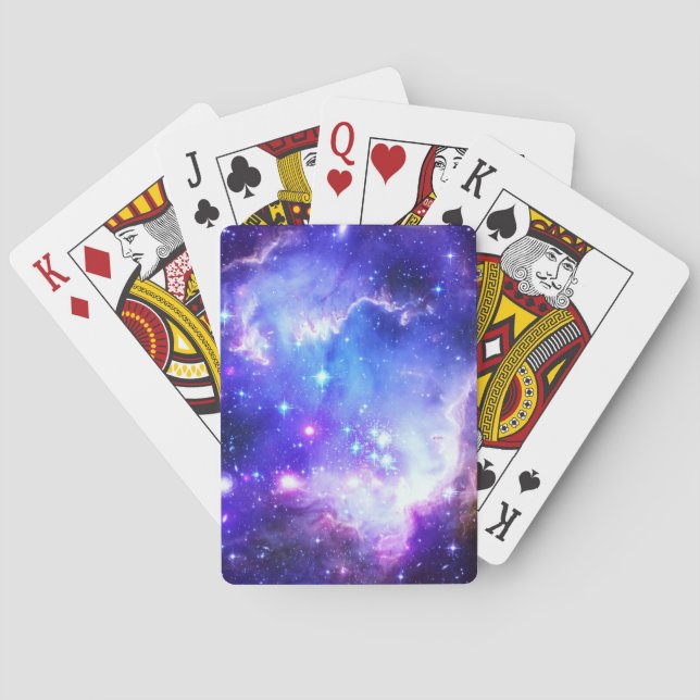 Jeu De Cartes Nebula bleue (dos)