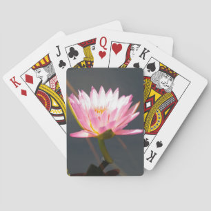 Jeu De Cartes Nénuphar rose Lotus