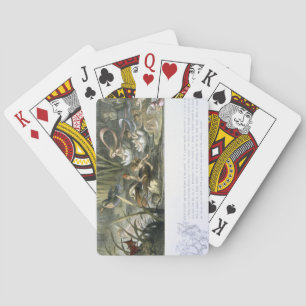 Jeu De Cartes Nénuphars et fées de l'eau, illustration de