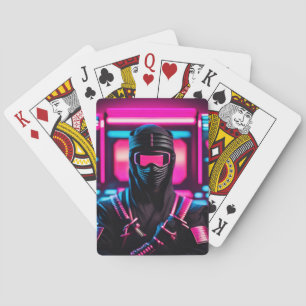 Jeu De Cartes néon ninja
