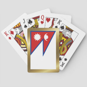 Jeu De Cartes Népal Drapeau Jouer des cartes