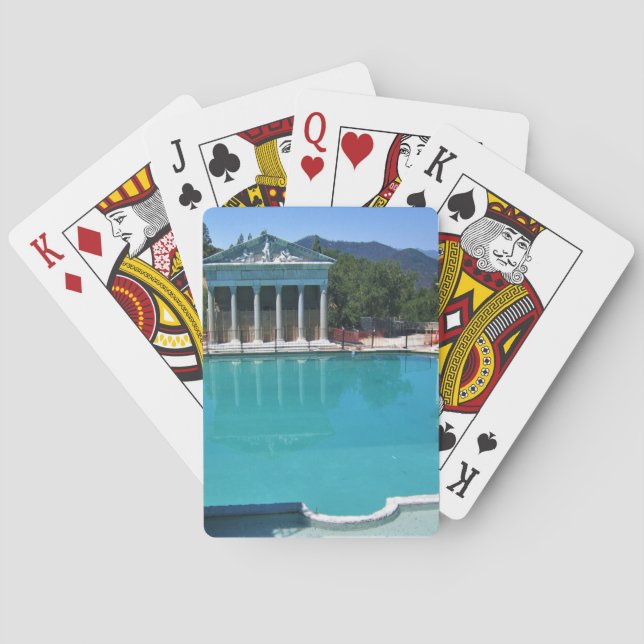 Jeu De Cartes Neptune pool at Hearst Castle, San Simeon, CA (dos)