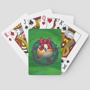 Jeu De Cartes Neuf boule en couronne verte