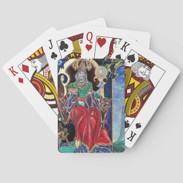 Jeu De Cartes NEUROMANCER Magicien Roi (dos)