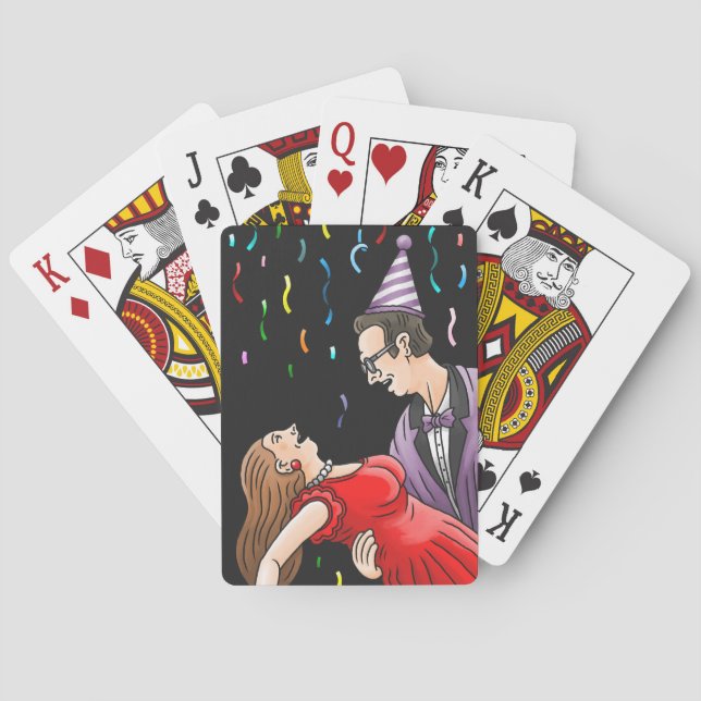 Jeu De Cartes New Year Party (dos)