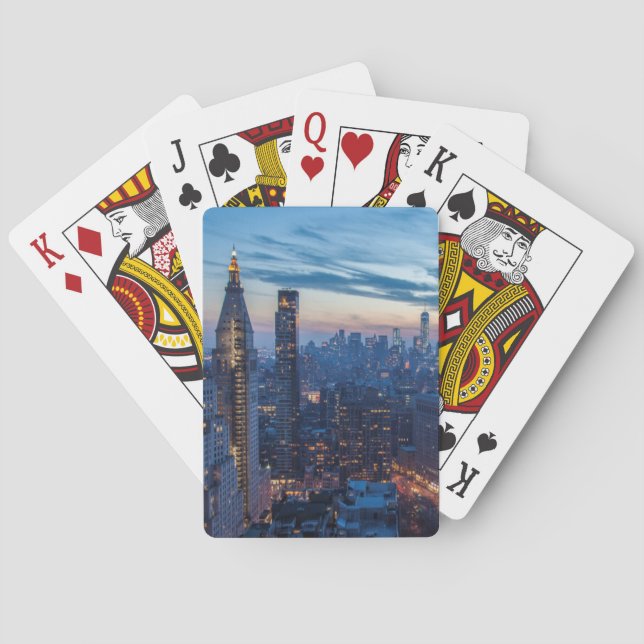 Jeu De Cartes New York City, New York, États-Unis (dos)
