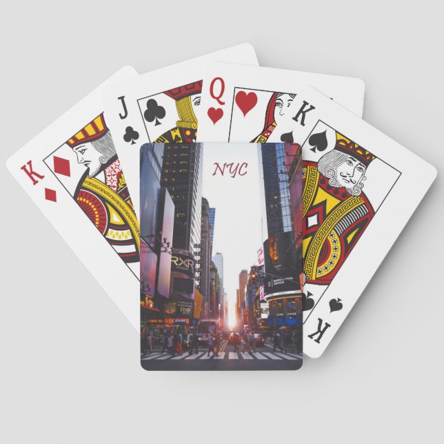 Jeu De Cartes New York Times Carré (dos)