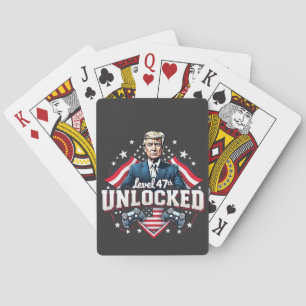 Jeu De Cartes Niveau 47ème débloqué Jour d'investiture de Trump
