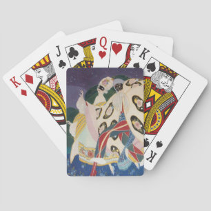 Jeu De Cartes NOCTURNE AVEC des MASQUES/mascarade vénitienne