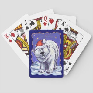 Jeu De Cartes Noël à l'ours polaire