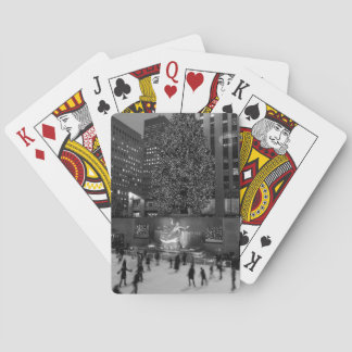 Jeu De Cartes Noël au Rockefeller Center - New York