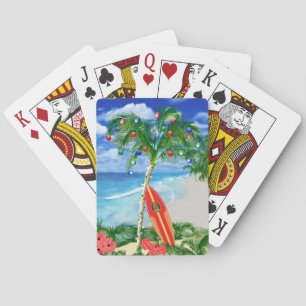 Jeu De Cartes Noël de plage