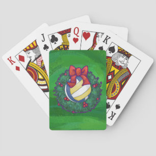 Jeu De Cartes Noël de volley-ball