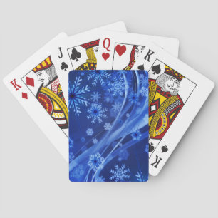 Jeu De Cartes Noël des Flèches de neige en hiver