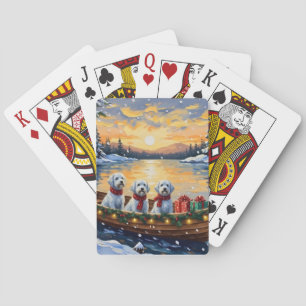 Jeu De Cartes Noël en bateau maltais pour les fêtes