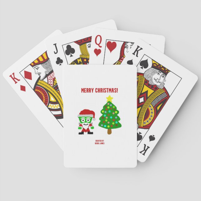Jeu De Cartes Noël FrankenCheese Jouer aux cartes (dos)