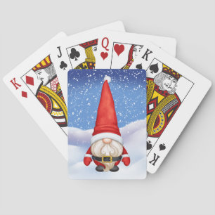 Jeu De Cartes Noël Gnome Classic Playing Cartes