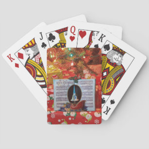 Jeu De Cartes Noël Présente Jouer Des Cartes