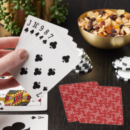 Jeu De Cartes Noël Rouge, Décor de Noël, Noël, Noël