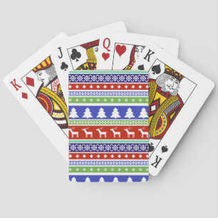 Jeu De Cartes noël scandinave jouer aux cartes