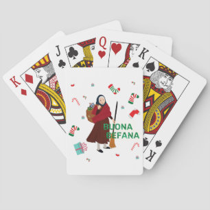 Jeu De Cartes noël sorcière buona Befana