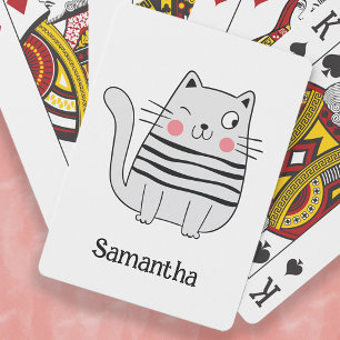 Jeu De Cartes Nom de l'évier de chat drôle