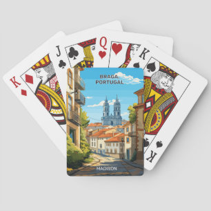 Jeu De Cartes Nom personnalisé Braga Portugal