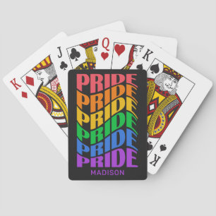 Jeu De Cartes Nom personnalisé Fierté